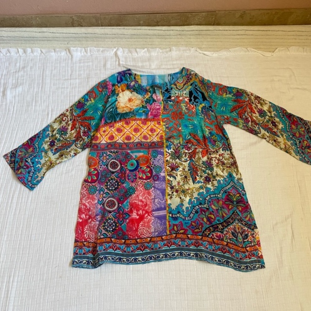 Silk Tunic M Shana